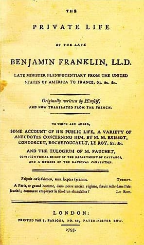 Benjamin Franklin, audiobook author