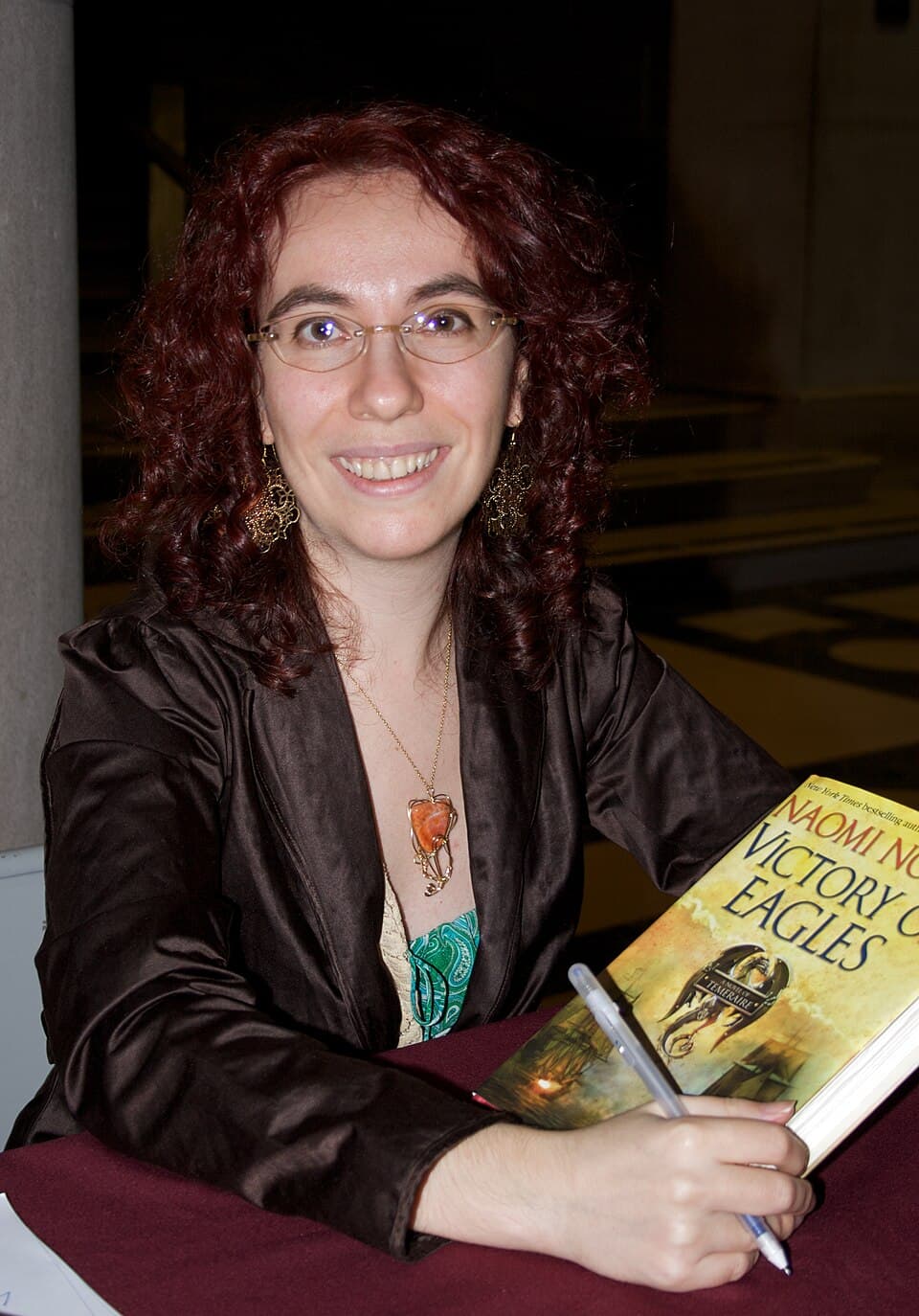 Naomi Novik, audiobook author