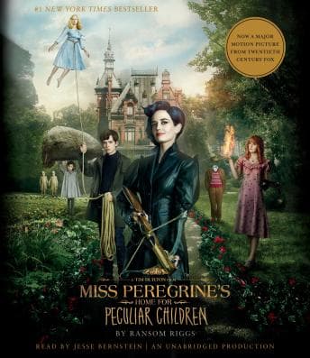 Miss Peregrine's Home for Peculiar Children audiobook cover