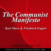 Communist Manifesto audiobook cover
