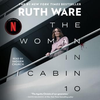 Woman in Cabin 10 audiobook cover