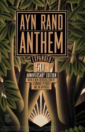 Anthem audiobook cover
