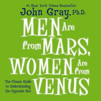 Men Are From Mars, Women Are From Venus audiobook cover