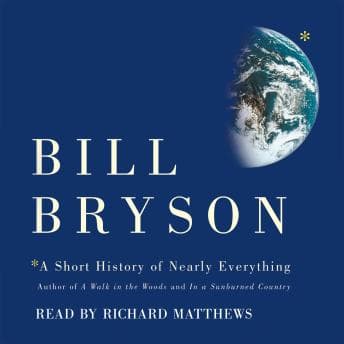 Short History of Nearly Everything audiobook cover