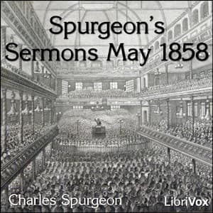 Spurgeon's Sermons May 1858 audiobook cover