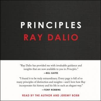 Principles: Life and Work audiobook cover
