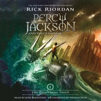 Lightning Thief: Percy Jackson and the Olympians: Book 1 audiobook cover