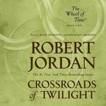 Crossroads of Twilight: Book Ten of 'The Wheel of Time' audiobook cover