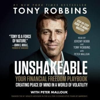 Unshakeable: Your Financial Freedom Playbook audiobook cover