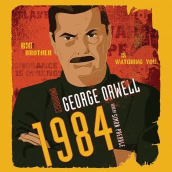 1984 audiobook cover