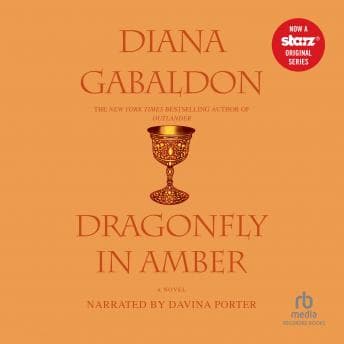 Dragonfly in Amber audiobook cover