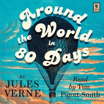 Around the World in 80 Days audiobook cover
