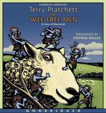 Wee Free Men audiobook cover