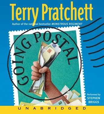 Going Postal audiobook cover