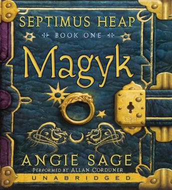 Septimus Heap, Book One: Magyk audiobook cover