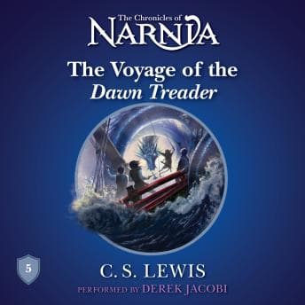 Voyage of the Dawn Treader audiobook cover