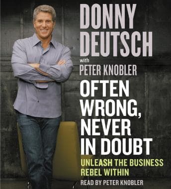 Often Wrong, Never in Doubt audiobook cover