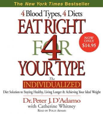 Eat Right for Your Type audiobook cover