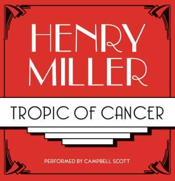 Tropic of Cancer audiobook cover