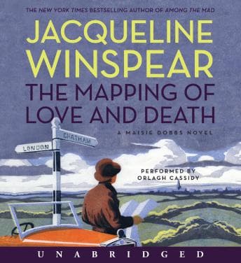 Mapping of Love and Death: A Maisie Dobbs Novel audiobook cover