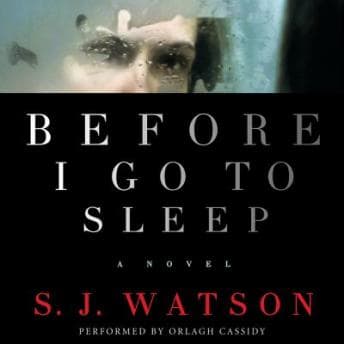 Before I Go To Sleep: A Novel audiobook cover