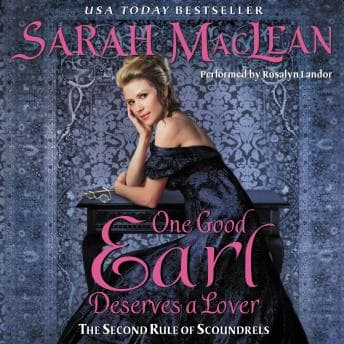 One Good Earl Deserves a Lover audiobook cover
