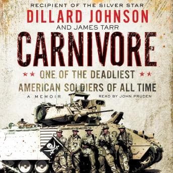 Carnivore: A Memoir by One of the Deadliest American Soldiers of All Time audiobook cover
