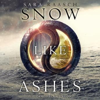 Snow Like Ashes audiobook cover