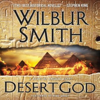 Desert God: A Novel of Ancient Egypt audiobook cover