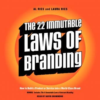 22 Immutable Laws of Branding audiobook cover
