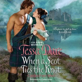 When a Scot Ties the Knot: Castles Ever After audiobook cover