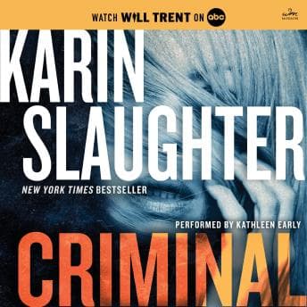 Criminal: A Novel audiobook cover