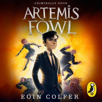 Artemis Fowl audiobook cover