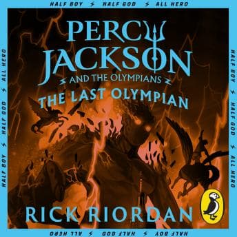 Percy Jackson and the Last Olympian (Book 5) audiobook cover