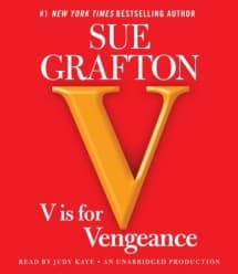 V is for Vengeance audiobook cover