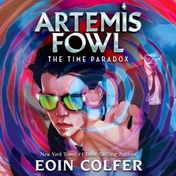 Artemis Fowl 6: The Time Paradox audiobook cover