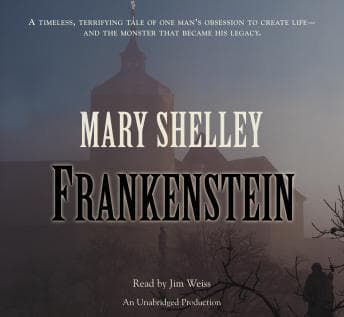 Frankenstein audiobook cover