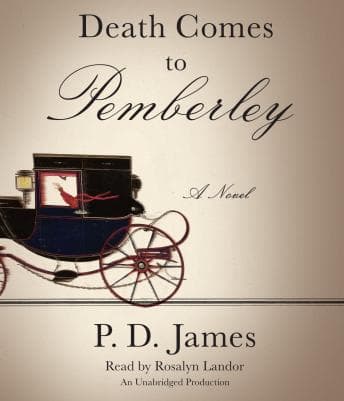 Death Comes to Pemberley audiobook cover