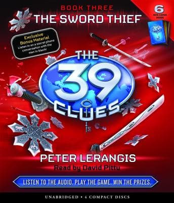 Sword Thief (The 39 Clues, Book 3) audiobook cover