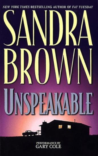 Unspeakable audiobook cover