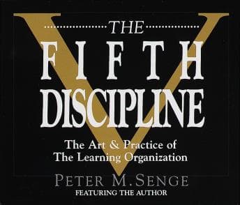 Fifth Discipline: The Art & Practice of The Learning Organization audiobook cover