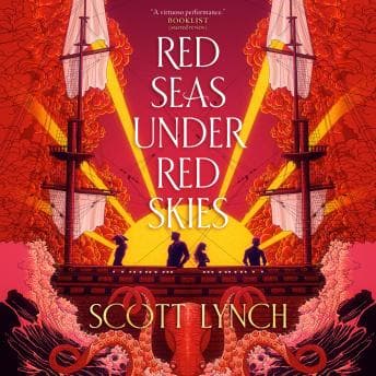 Red Seas Under Red Skies audiobook cover