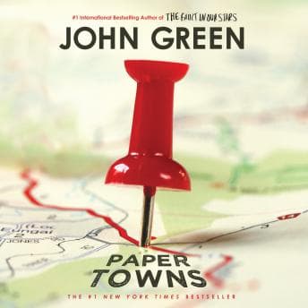 Paper Towns audiobook cover