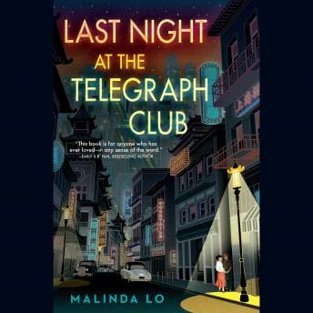 Last Night at the Telegraph Club audiobook cover