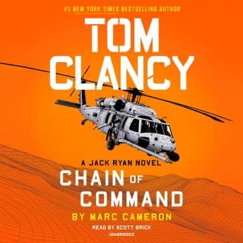 Tom Clancy Chain of Command audiobook cover
