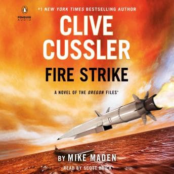 Clive Cussler Fire Strike audiobook cover