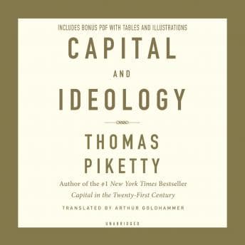 Capital and Ideology audiobook cover