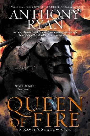 Queen of Fire: A Raven's Shadow Novel audiobook cover