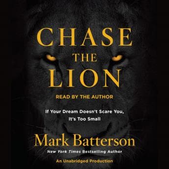 Chase the Lion: If Your Dream Doesn't Scare You, It's Too Small audiobook cover