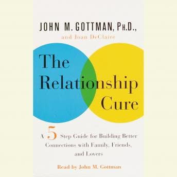 Relationship Cure: A 5 Step Guide to Strengthening Your Marriage, Family, and Friendships audiobook cover